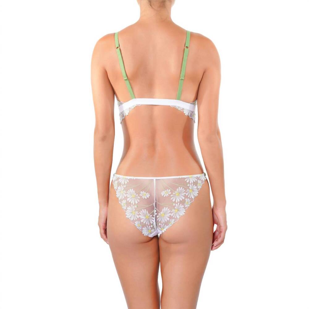 NEW HUIT danse de fleurs bikini bottom - plus in blanc - Picture 2 of 2